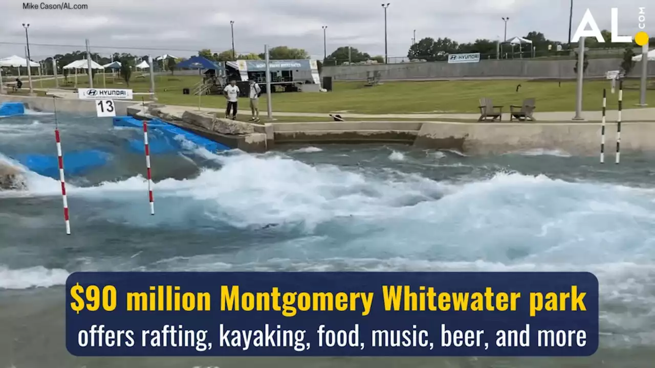 $90 million Montgomery Whitewater park offers rafting, food, beer, and more