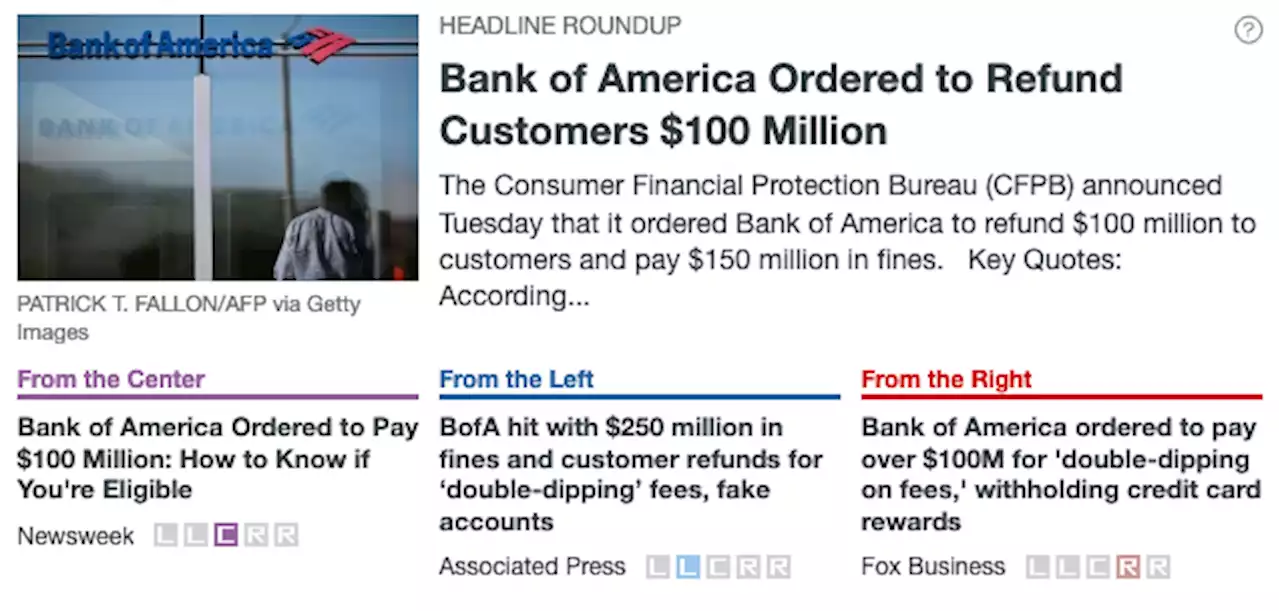 Bank of America Ordered to Refund Customers $100 Million