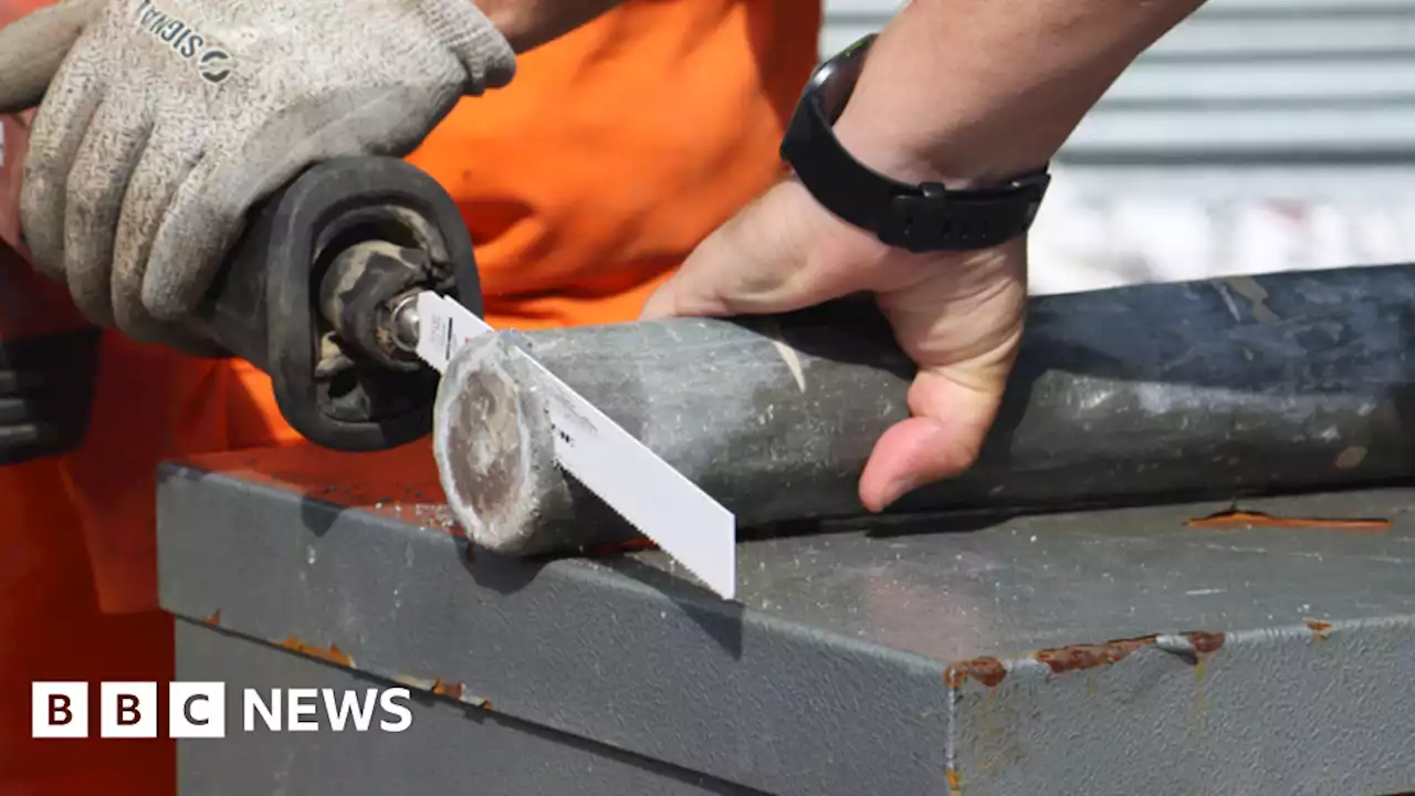 Time capsule from 1940s found under Portsmouth university building