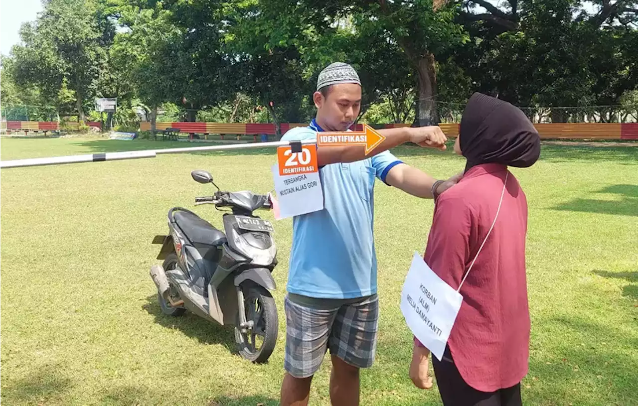 Rekonstruksi Kasus Suami Bunuh Istri di Pati Bongkar Rekayasa Kecelakaan