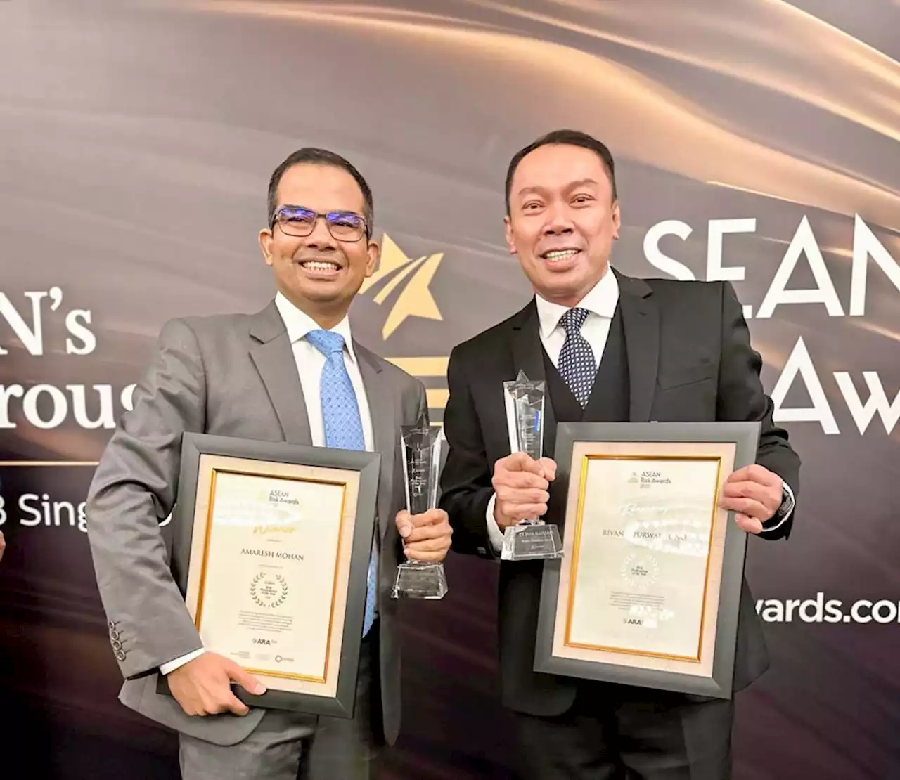 Rivan A. Purwantono Masuk Jajaran Terbaik di ASEAN Risk Awards 2023