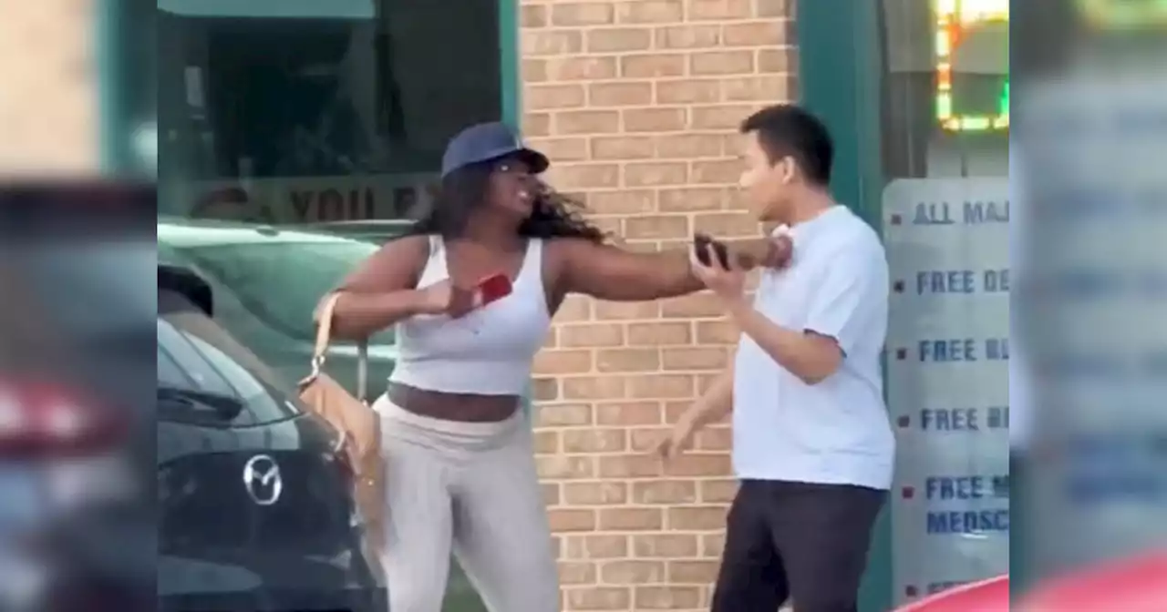 Video shows woman attacking Toronto nail salon owner after he tries to get her to pay