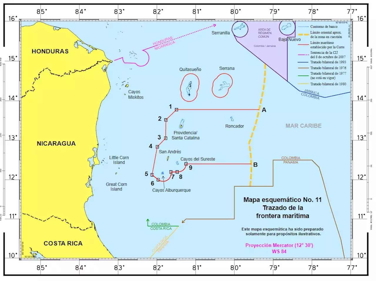 Diferendo Colombia - Nicaragua: ¿la decisión de La Haya puede quitarle terreno a Colombia?