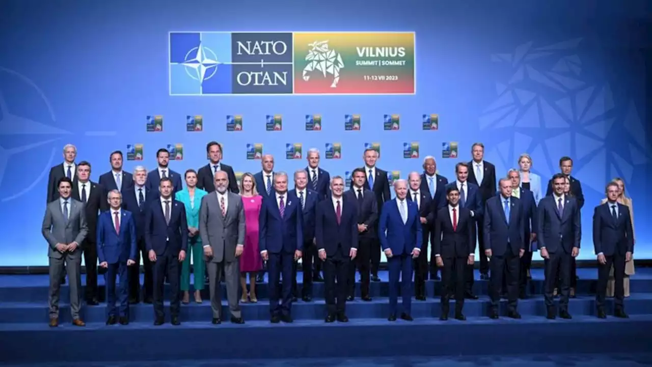 NATO summit declaration says 'Ukraine's future is in NATO'