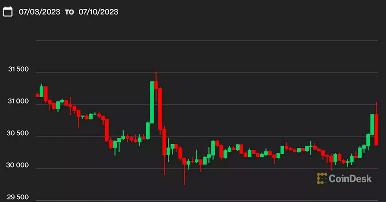 First Mover Asia: Individual Wallets Holding 1 Bitcoin Hit All-Time High as BTC Maintains $30K