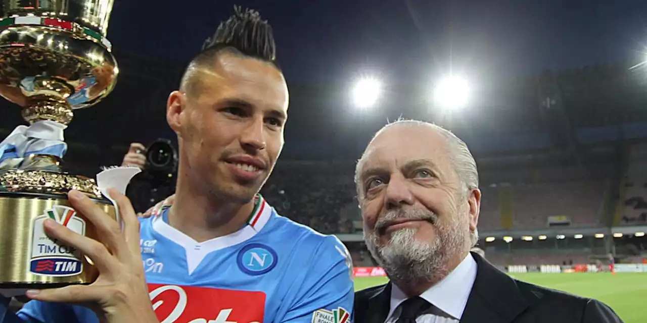 L’idea di De Laurentiis per Hamsik: l’addio al calcio tra amici