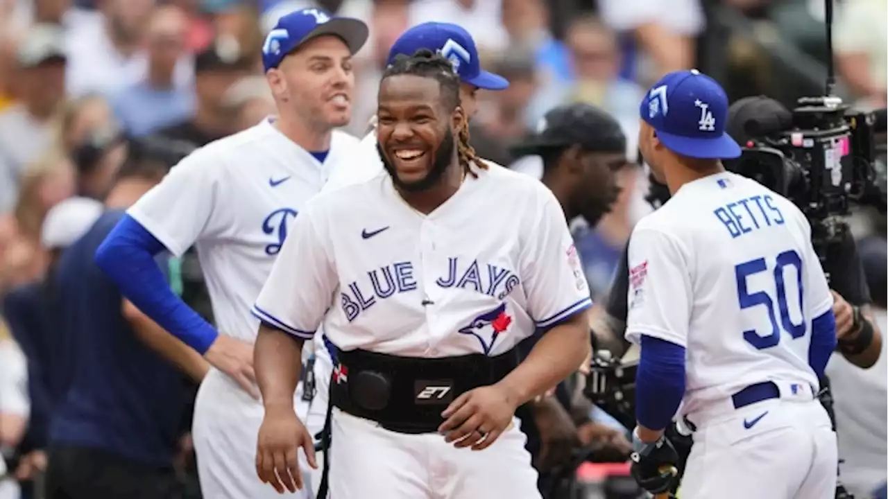 Vladimir Guerrero joins Vladimir Sr. as first father-son Home Run Derby winner