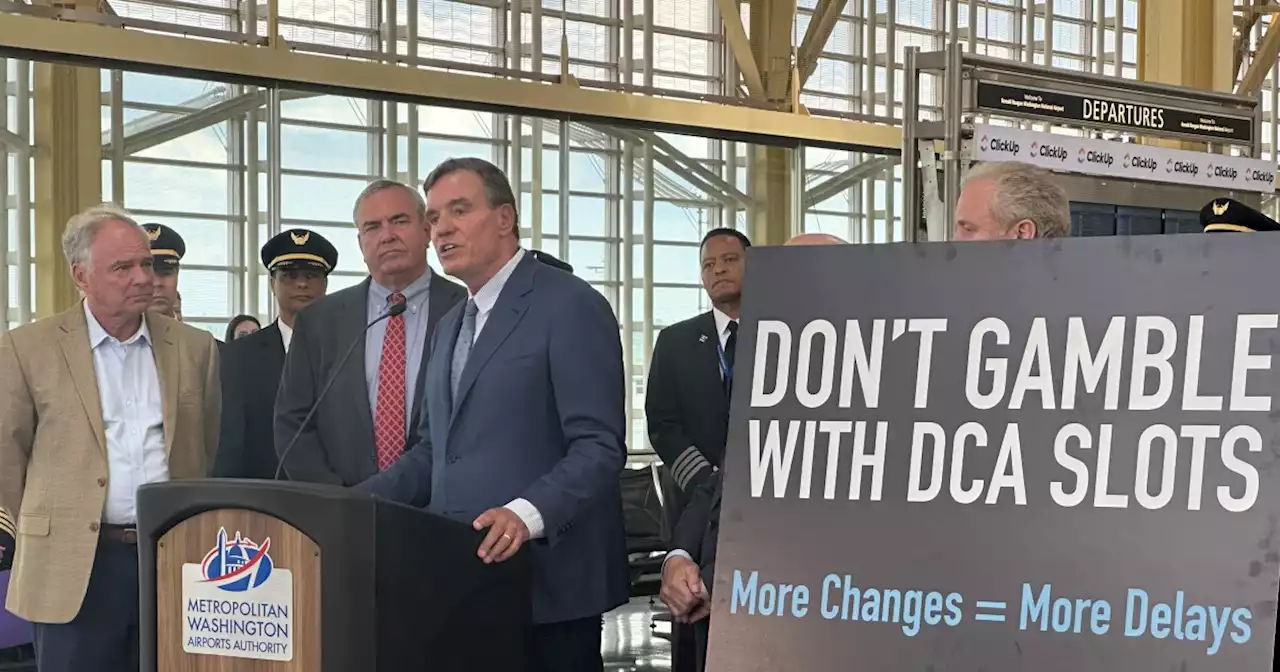 Washington-area senators warn DCA perimeter dispute risks delaying FAA reauthorization bill