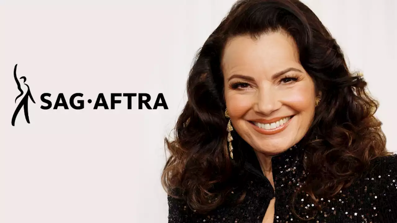 SAG-AFTRA President Fran Drescher Back To Lead Last-Ditch Effort To Reach A Contract – After A Weekend In Italy Mugging For Cameras With Pal Kim Kardashian At Dolce & Gabbana Show