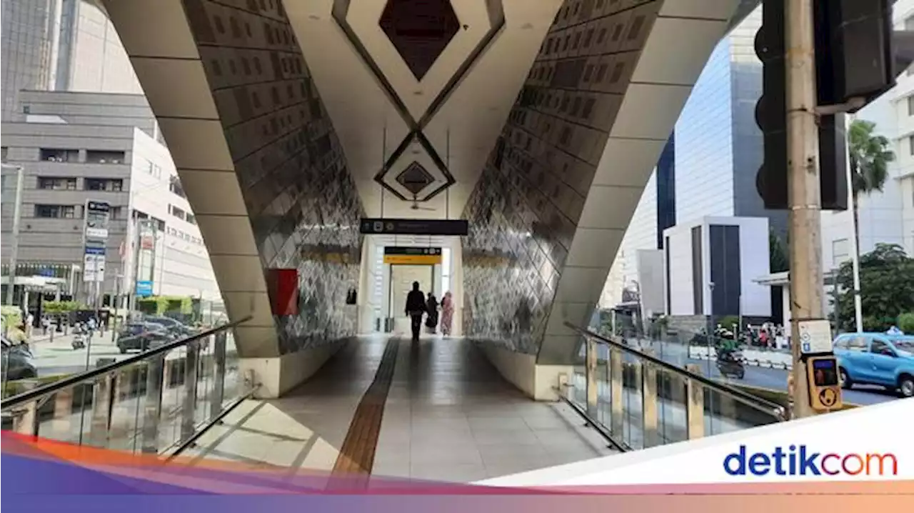 Halte TransJ-Stasiun MRT Bundaran HI Sudah Terintegrasi, Ini Cara Lewatnya