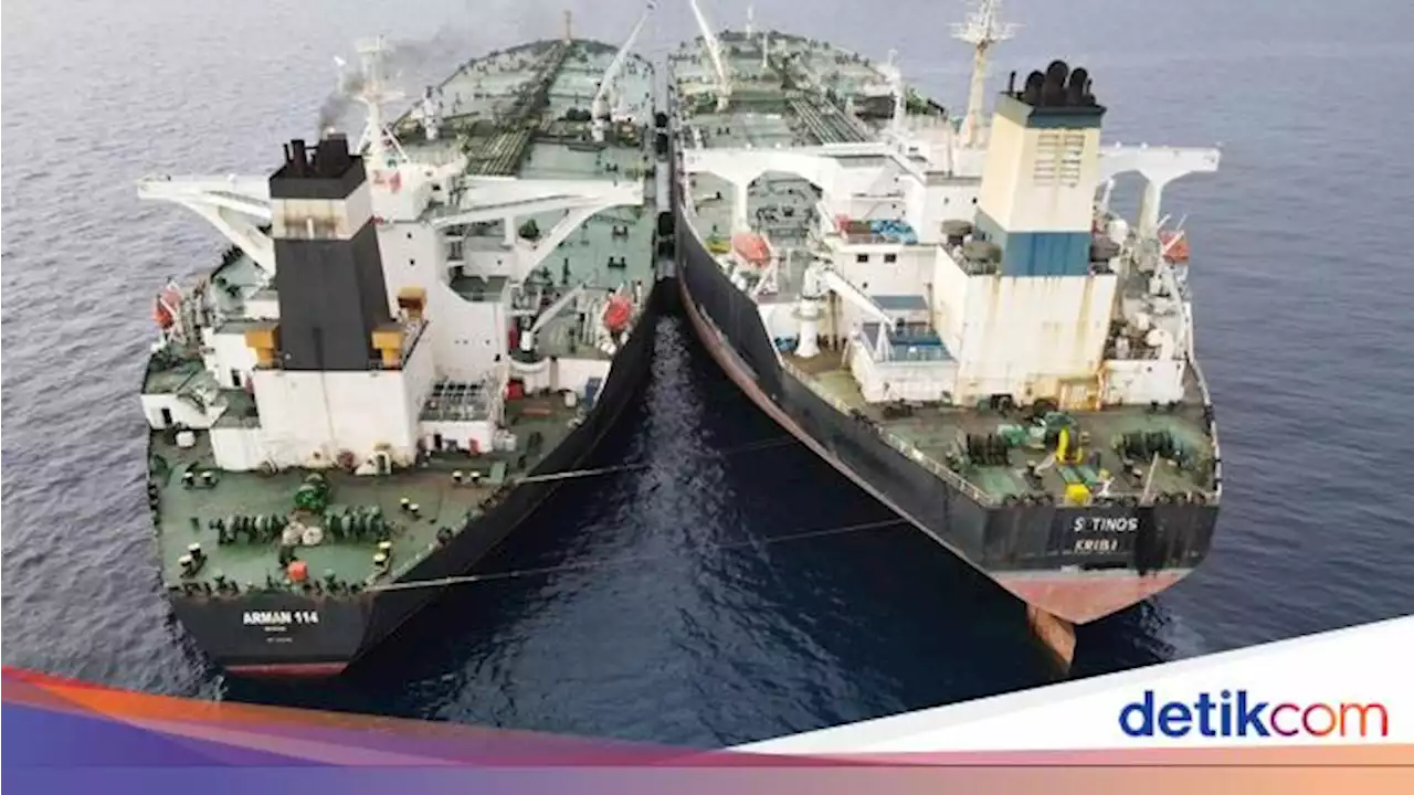 Dari Mana Asal Minyak Rp 4,6 T yang Diangkut Super Tanker Iran?