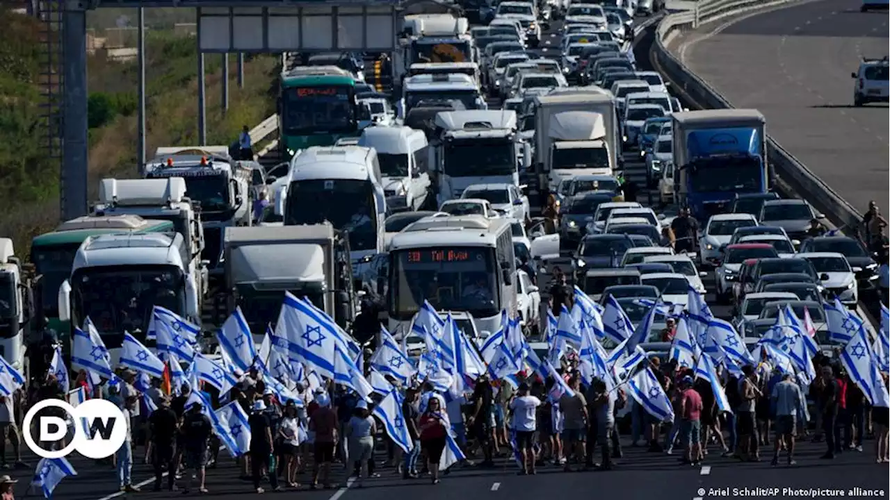 Wieder Proteste gegen Justizreform in Israel – DW – 11.07.2023