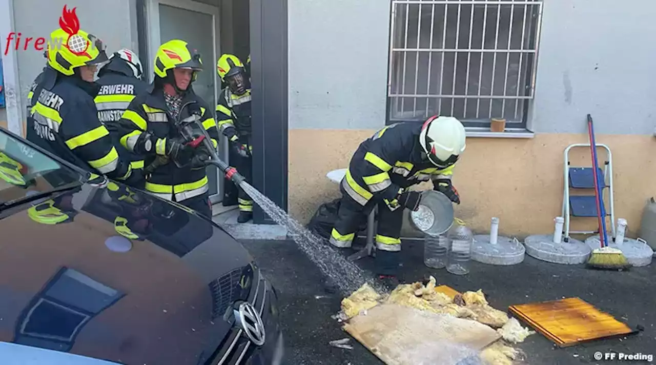 Stmk: Küchenbrand in einem Gasthaus rasch unter Kontrolle