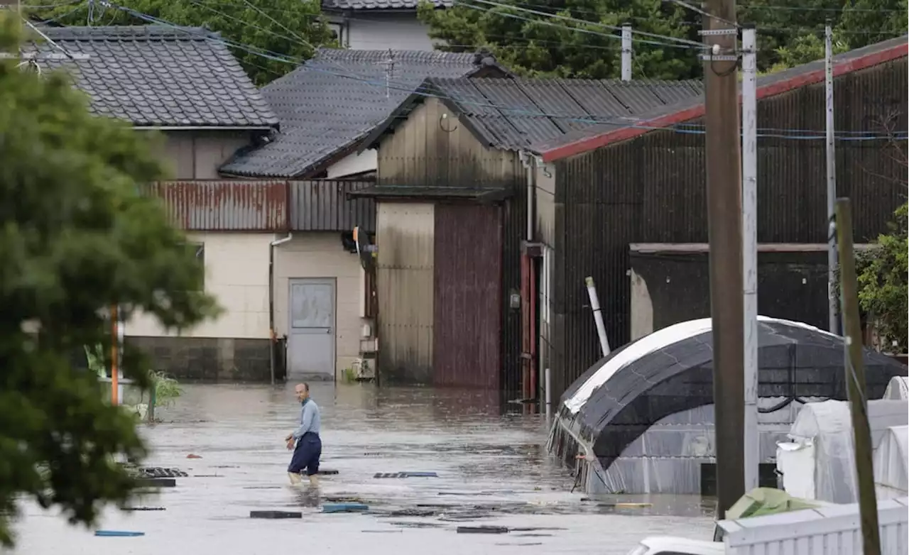 Heavy rain in southern Japan leaves up to 6 dead