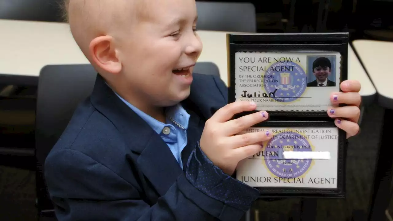 SUPER CUTE: FBI Houston fulfills young boy's dream of becoming a special agent