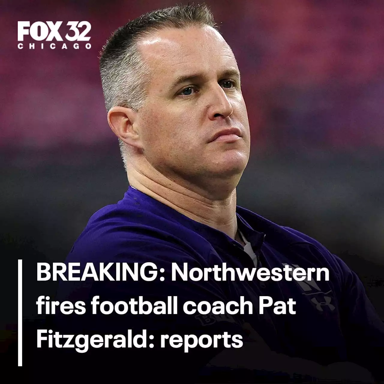 Northwestern parts ways with head football coach Pat Fitzgerald amid hazing scandal: report