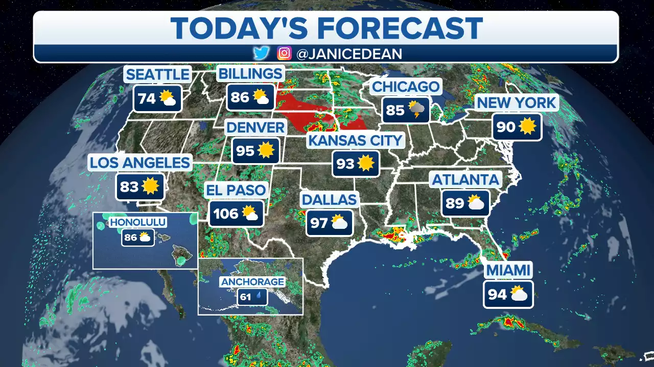 Severe weather in Plains to bring risk of flooding, isolated tornadoes