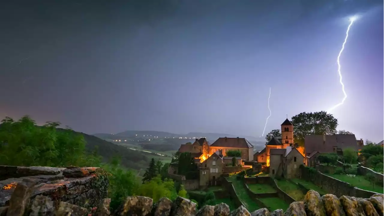 DIRECT. Orages : la Haute-Saône, le Doubs, le Jura, Territoire de Belfort et le Haut-Rhin placés en vigilance rouge