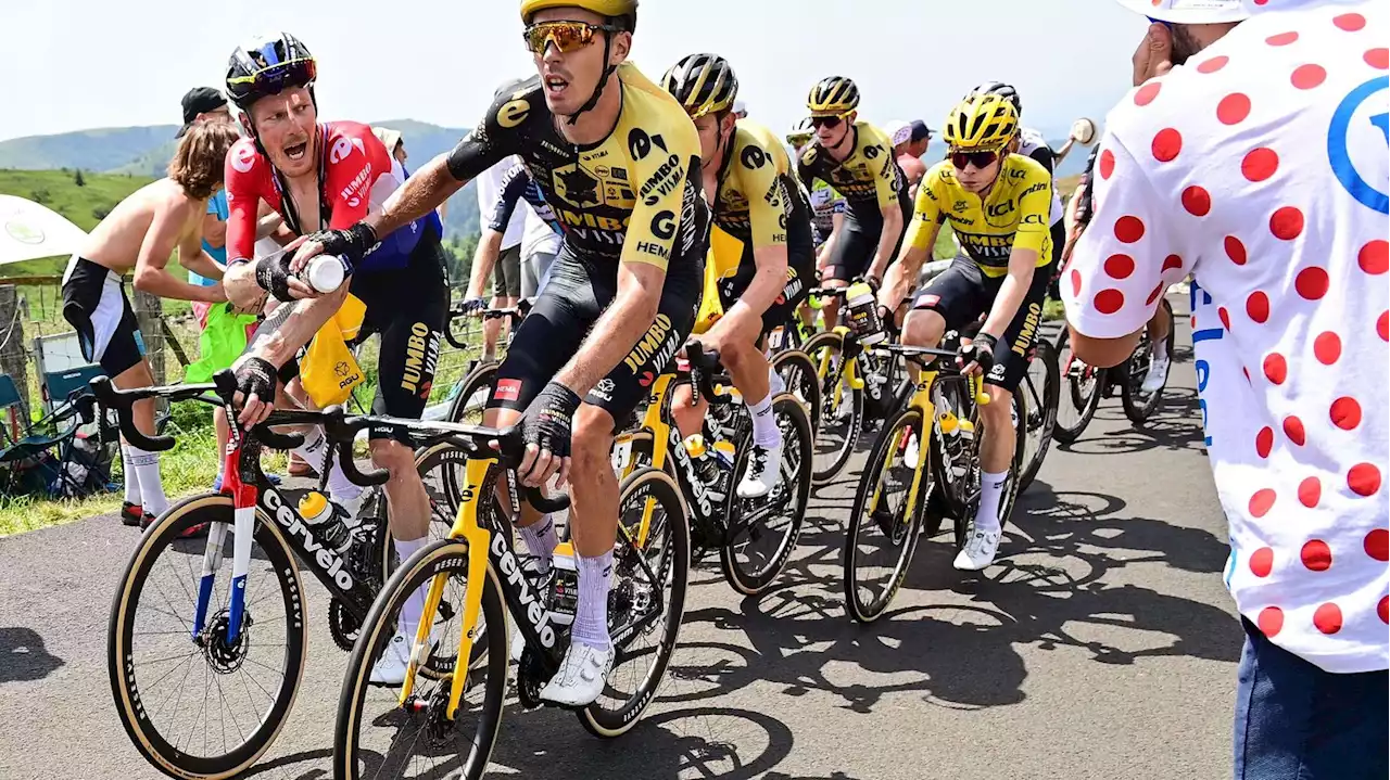 Tour de France 2023 : avec plus de quarante degrés ressentis et une course intense, les coureurs ont connu 'le jour le plus chaud'