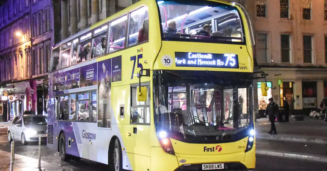 Petition for First Glasgow to make U-turn on scrapping night bus services