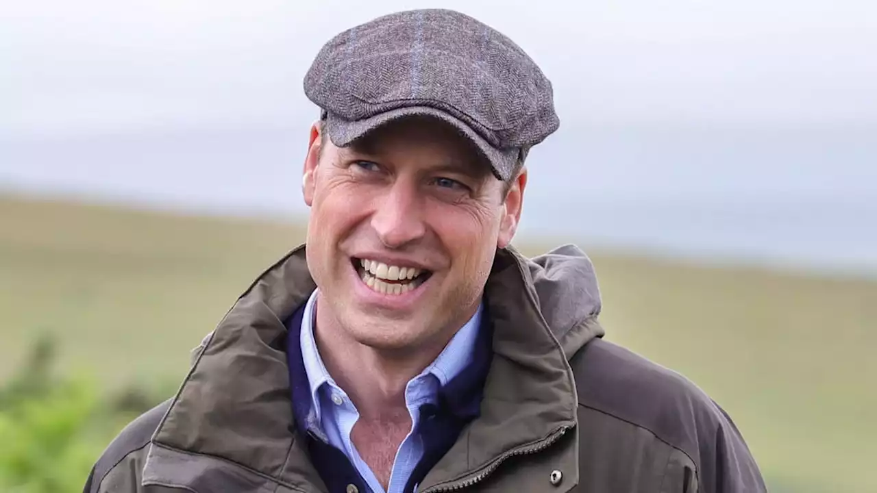 Prince William dons wax jacket and flat cap as he's praised for visit to conservation area in Dartmoor