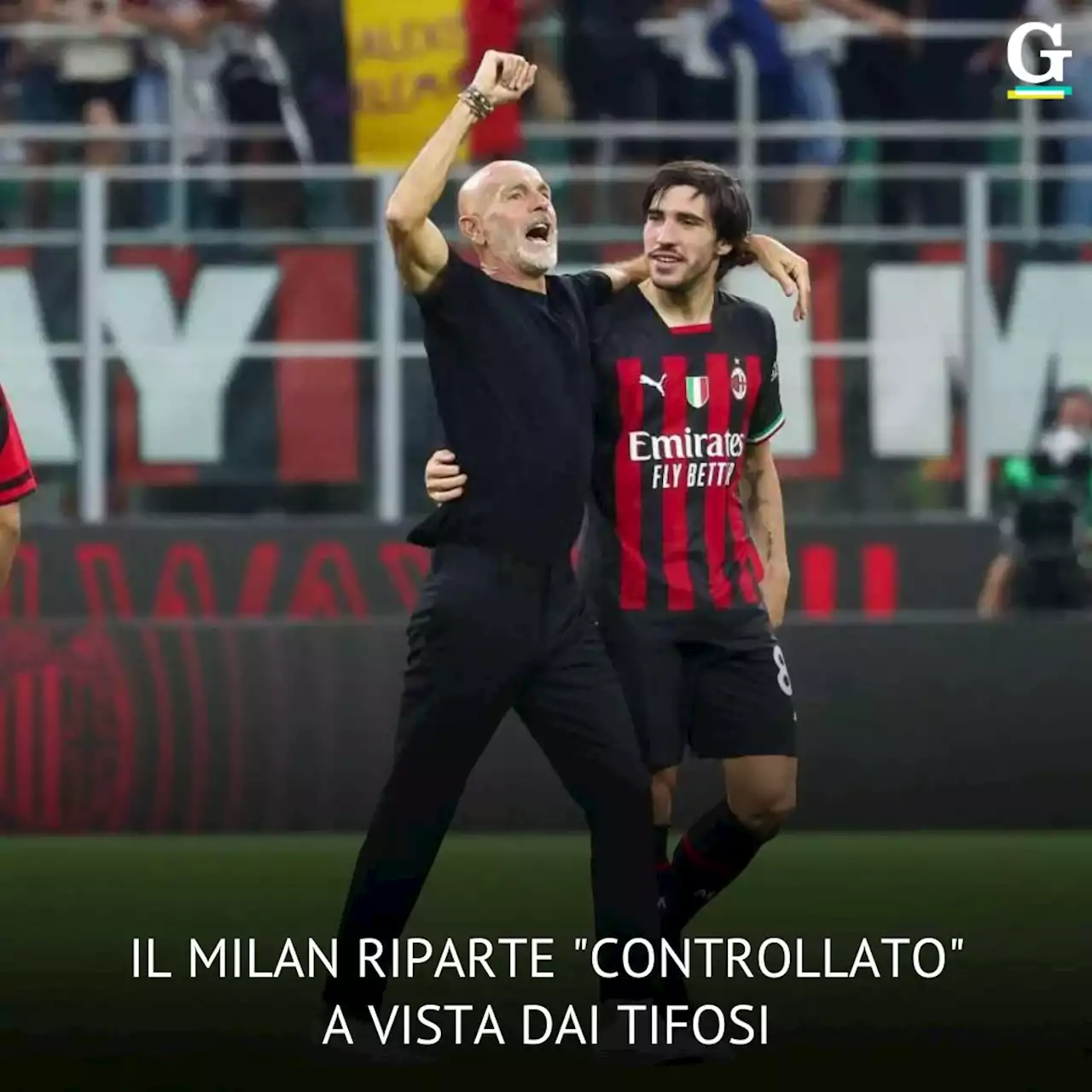 E il Milan riparte 'controllato' a vista dai tifosi