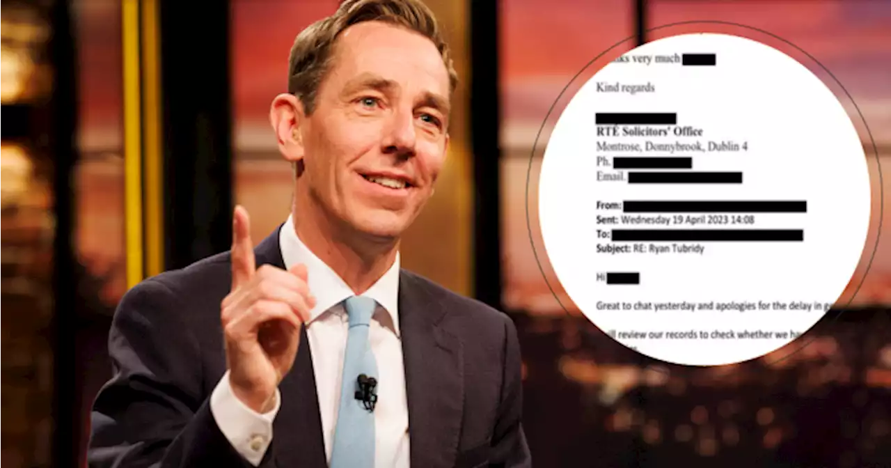 'Most shocking decision' - New RTÉ documents lift lid on Ryan Tubridy pay deal | JOE.ie