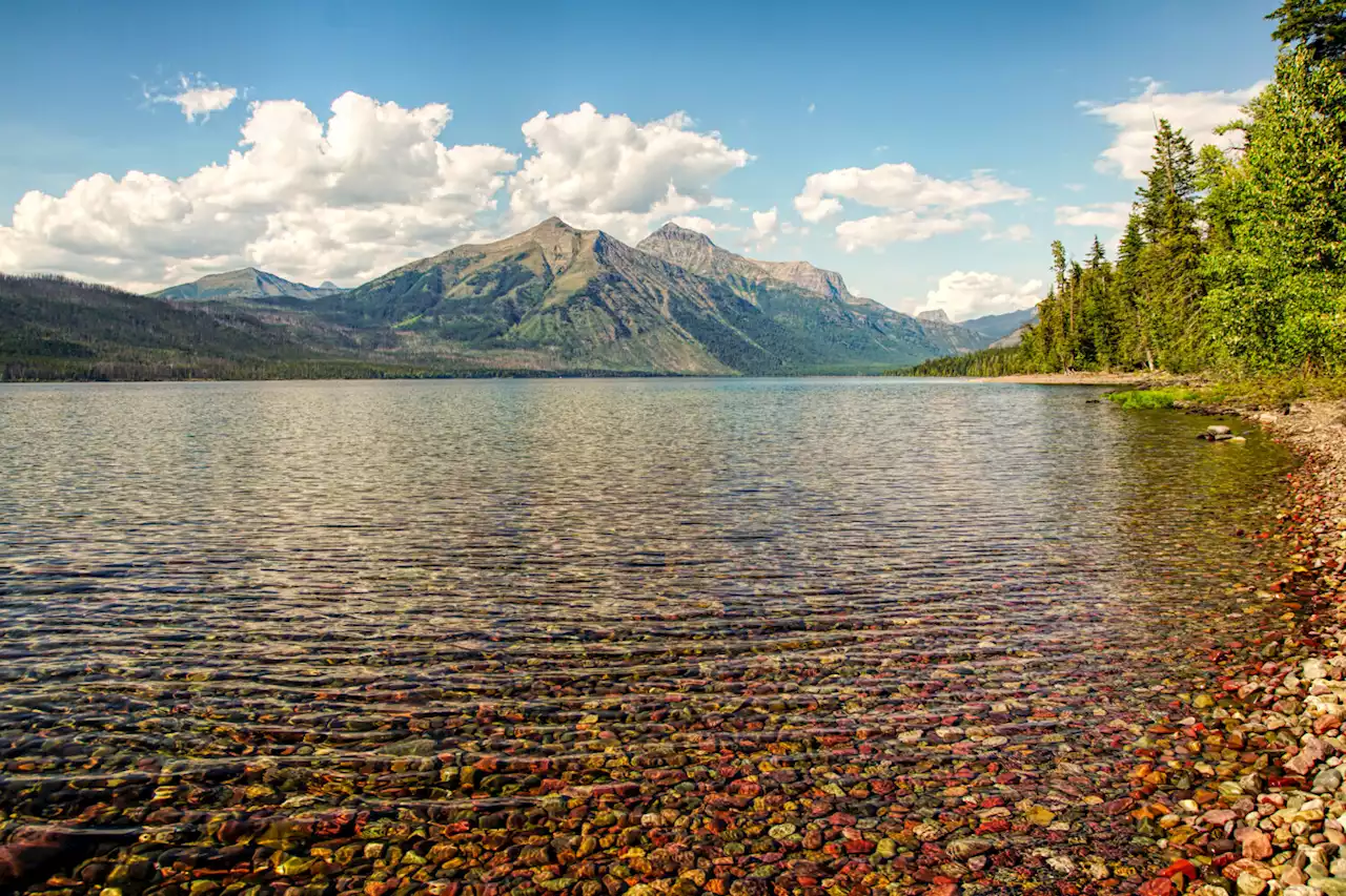 This Montana lake filled with colorful pebbles is one for your bucket list