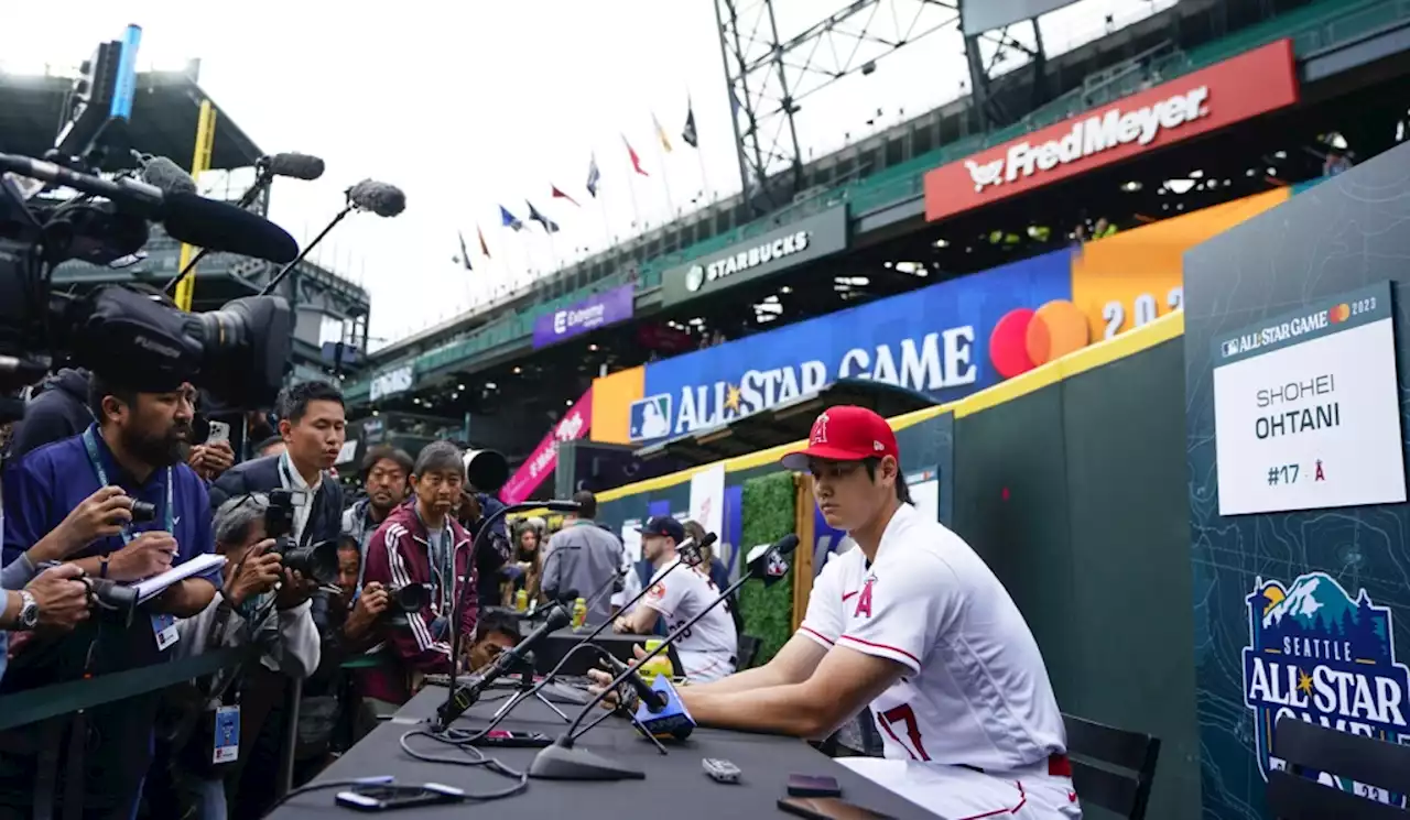 Angels star Shohei Ohtani’s free agency the buzz of the All-Star Game