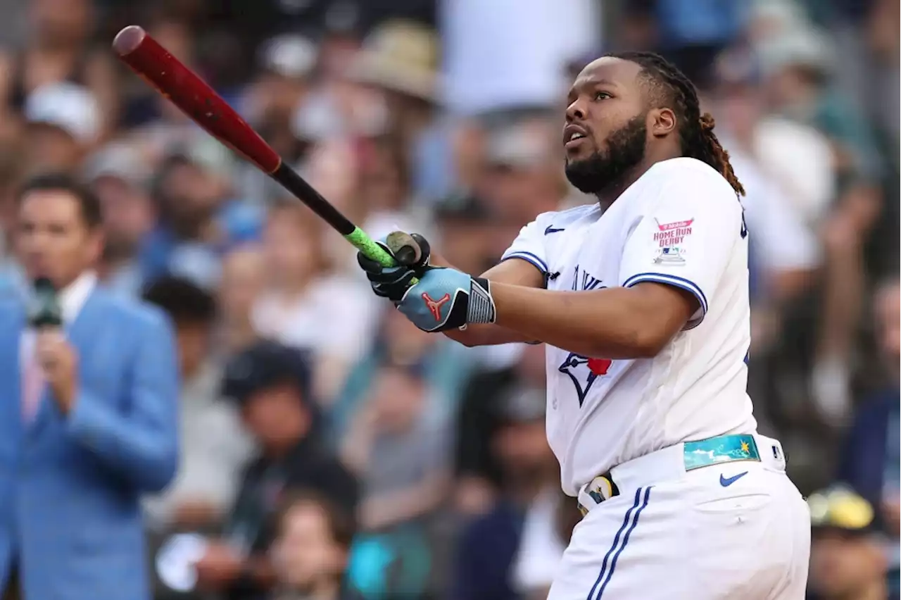 Home Run Derby: Vladimir Guerrero Jr. edges Randy Arozarena; Dodgers’ Mookie Betts struggles