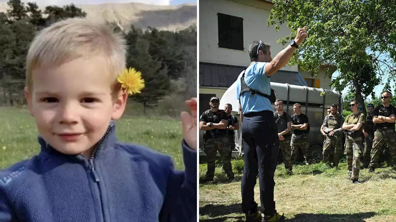 Fears missing French boy, 2, is dead and his body hidden after crash with 'car or tractor'