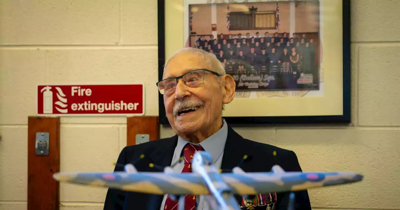 RAF WW2 veteran given special celebration for 100th birthday