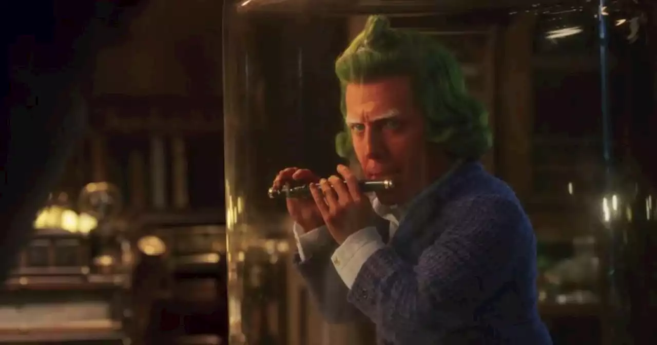 Hugh Grant stuns as bright orange Oompa Loompa in first-look Wonka trailer