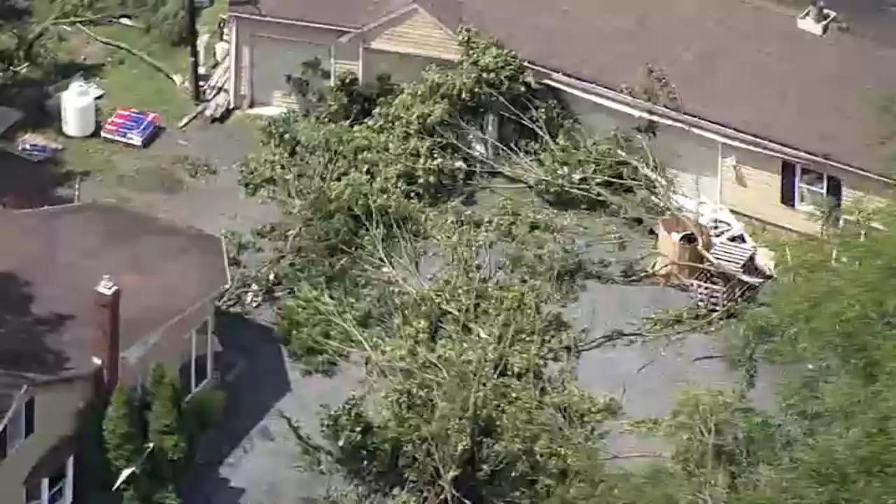 EF-1 tornado touched down in Delaware on Sunday, NWS says