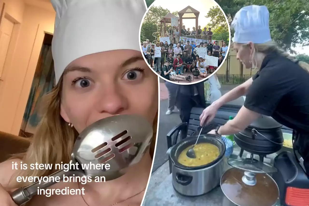 New Yorker cooks communal ‘medieval’ stew for 33 days — and counting