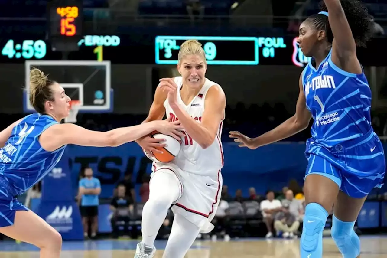 Injured Mystics star Elena Delle Donne will miss WNBA All-Star Game