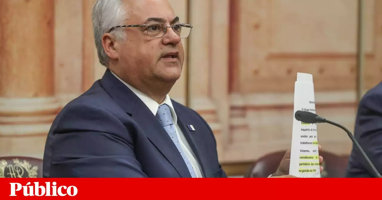 PSD vai enviar as suas conclusões e o relatório da CPI à TAP para o Ministério Público