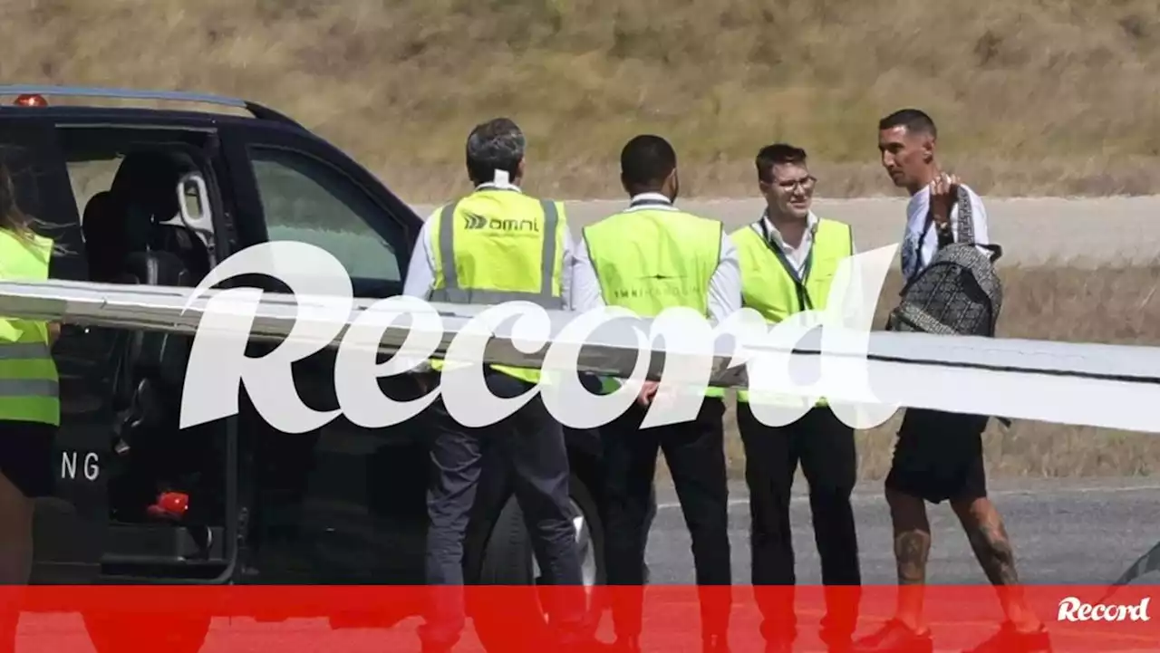 Di María já está de volta a Lisboa para seguir para o estágio do Benfica