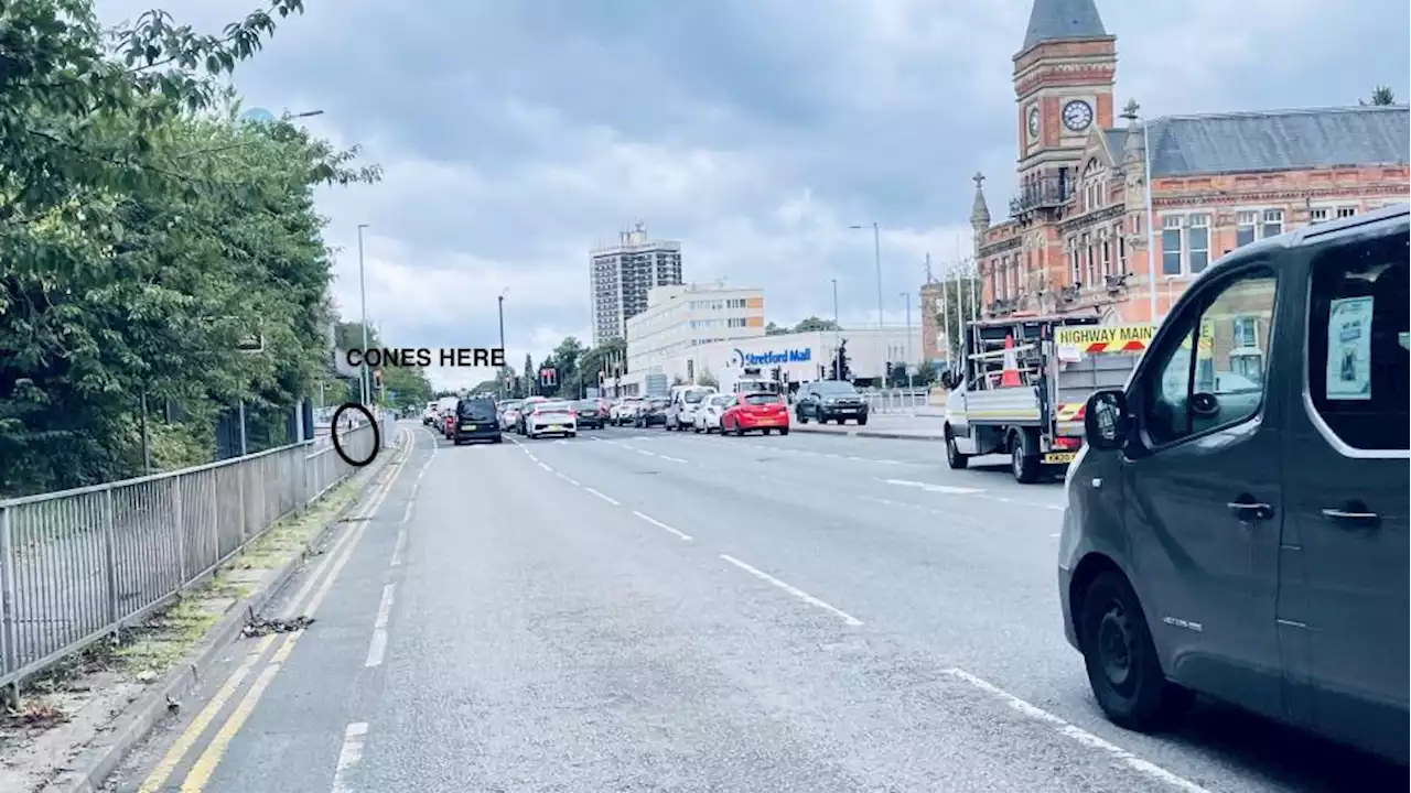 Cyclists call for proper segregation as brazen vandals steal bike lane cones again