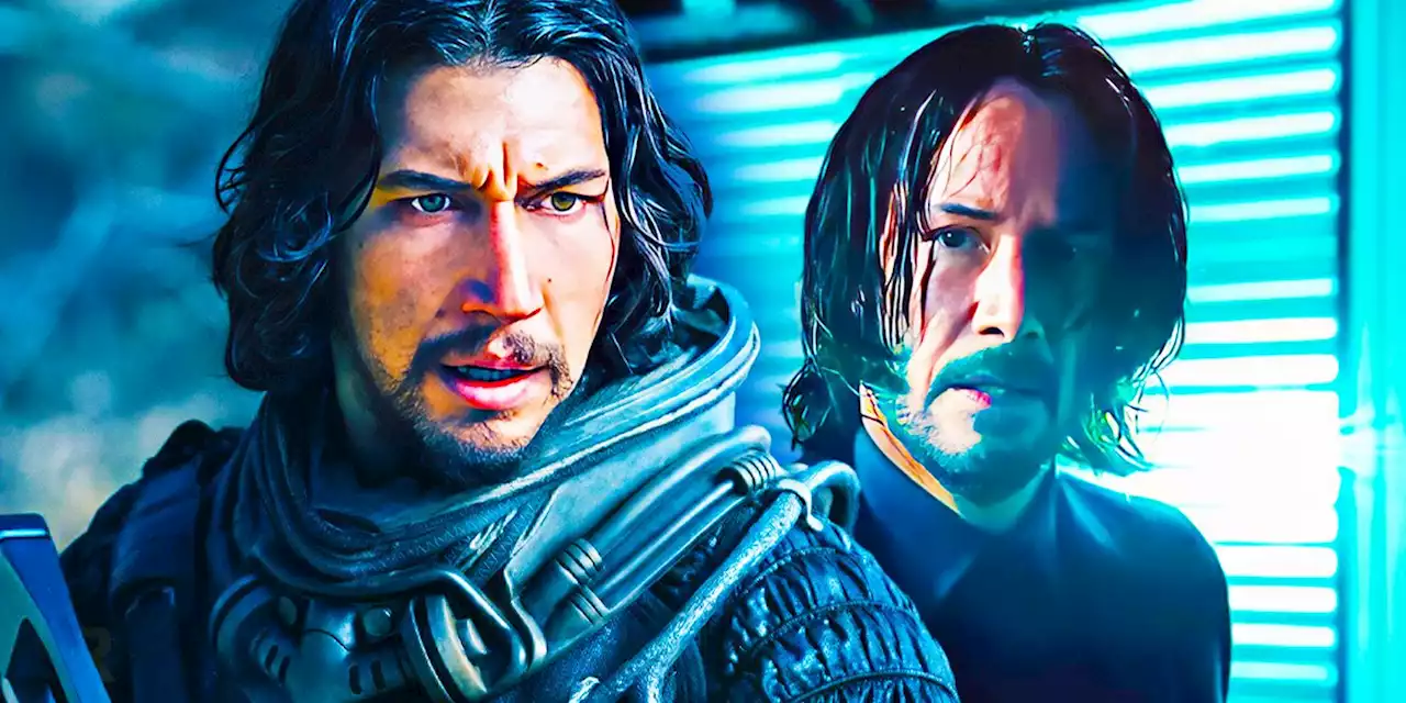 New Movie Has People Comparing Adam Driver To Keanu Reeves...6 Years After It Was Cool