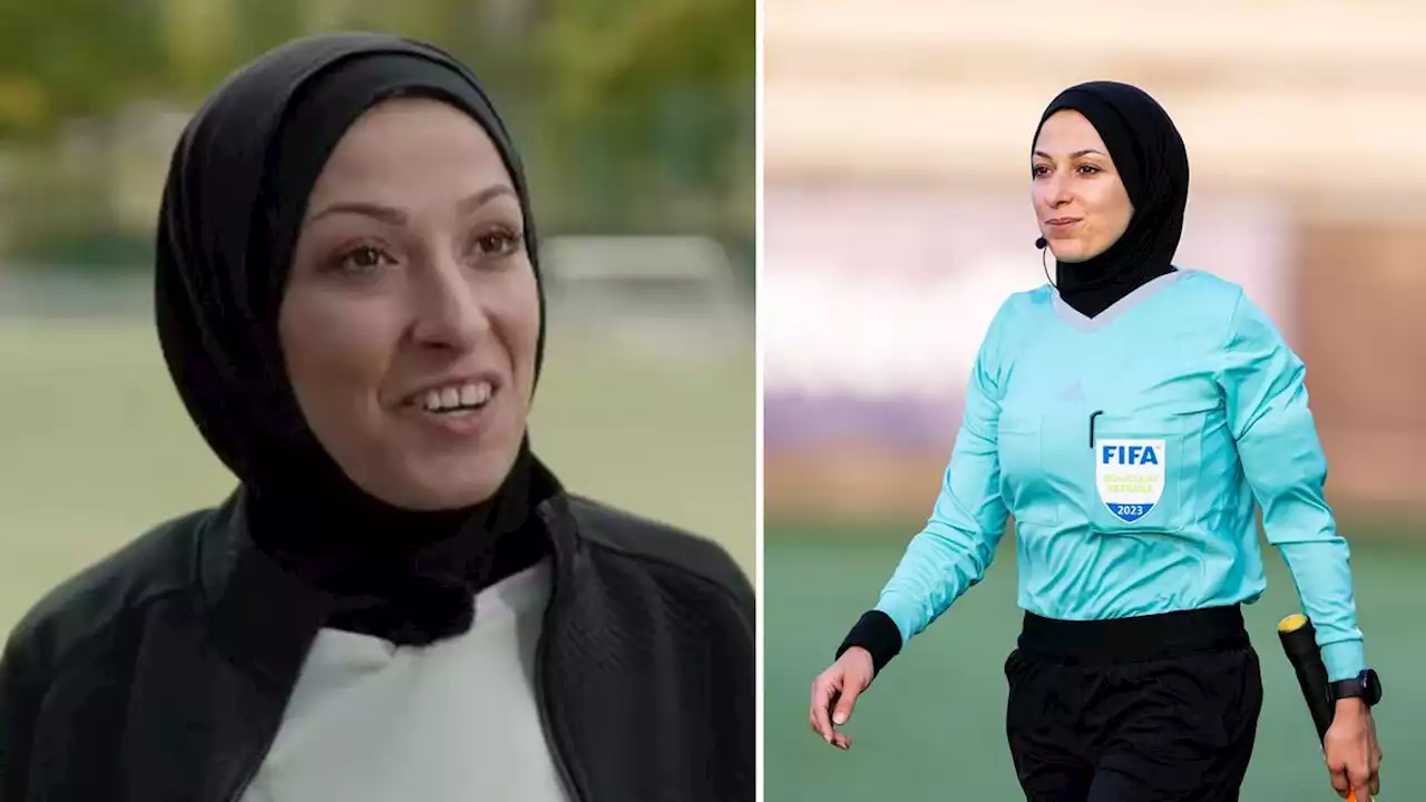 Fotboll: Heba Saadieh är den första domaren från Palestina att döma i VM