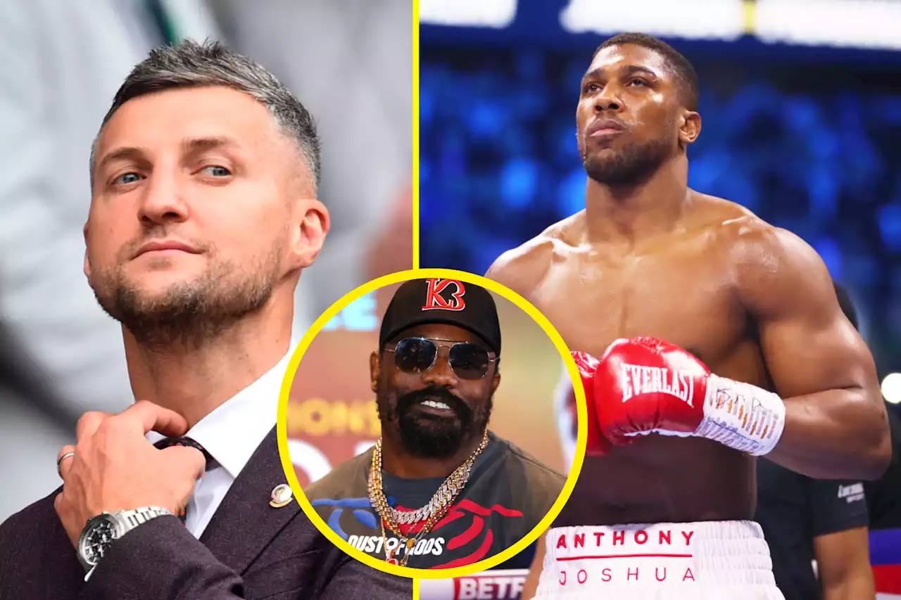 'He should just shut up' - Derek Chisora says Carl Froch is 'jealous' of Anthony Joshua