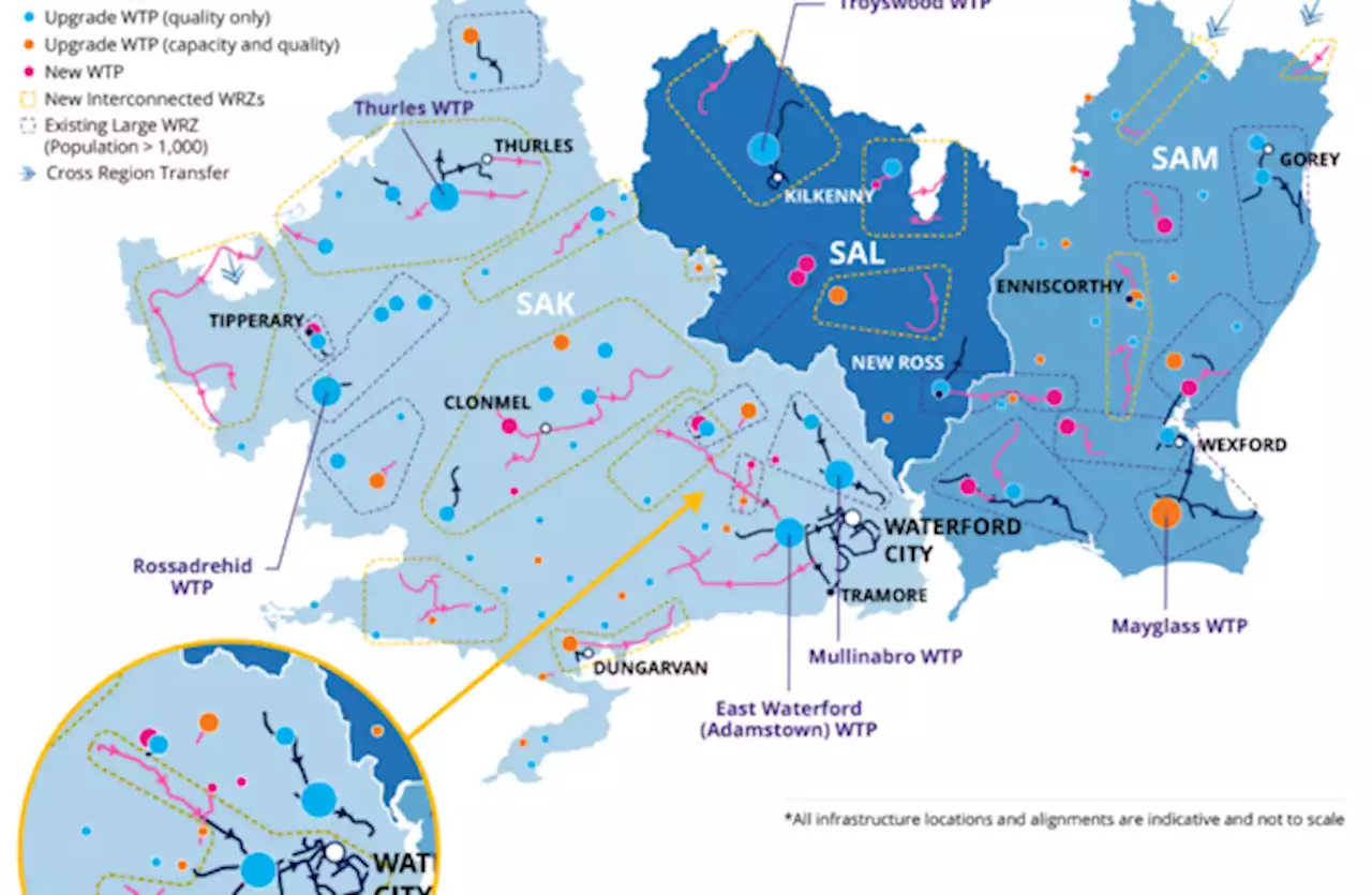 Uisce Éireann launches public consultation on development plan for the south east