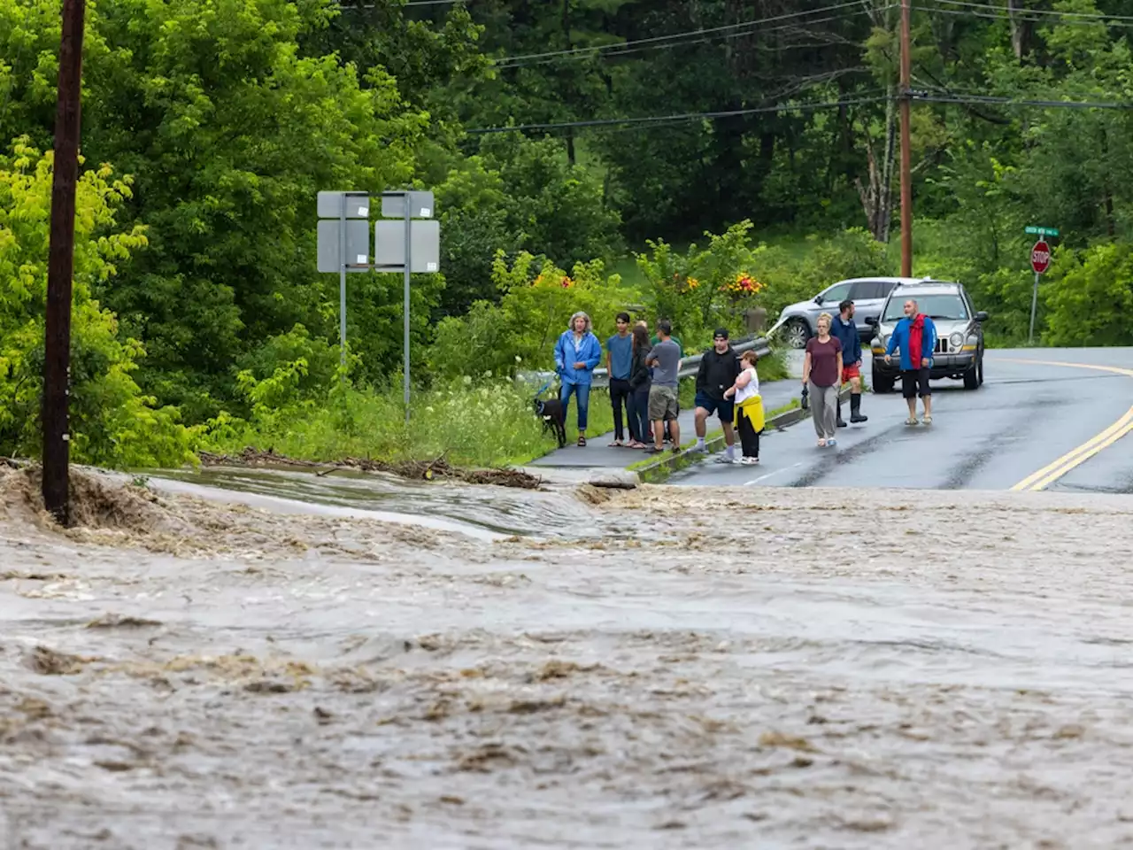 Surging river threatens Vermont’s capital as crews rescue more than 100