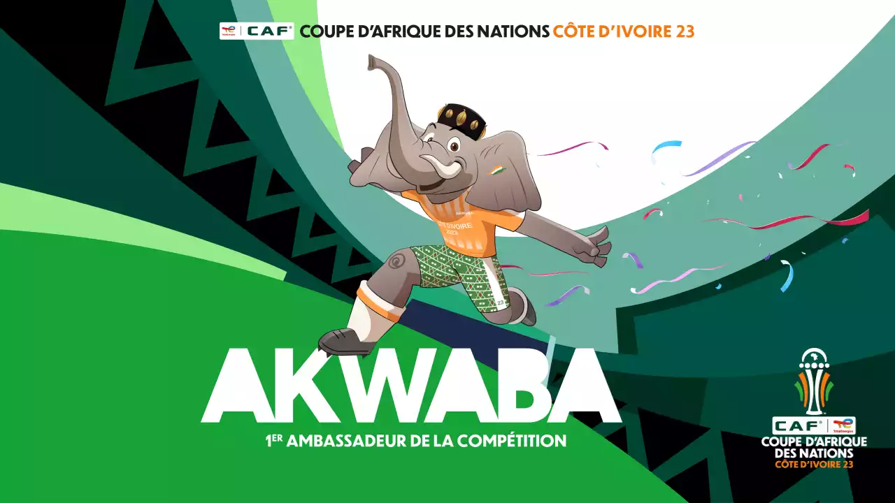 Africa Cup of Nations Côte d’Ivoire mascot is an elephant than never forgets team spirit