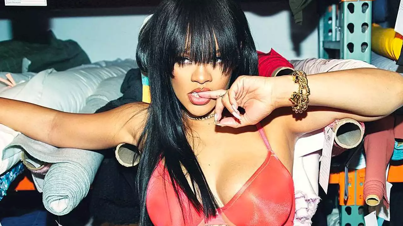 Pregnant Rihanna Models Sheer Underwear In Savage X Fenty Shoot