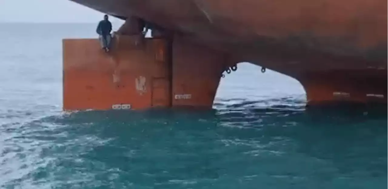 Homens que viajaram 13 dias escondidos em navio tinham comida para 3 dias