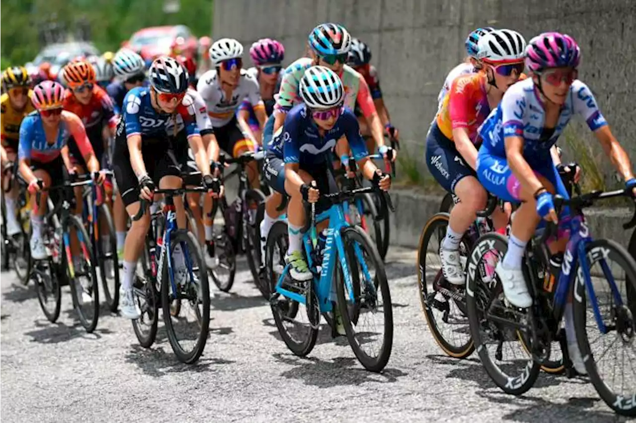 La colombiana Paula Patiño fue protagonista en el Giro Donne 2023