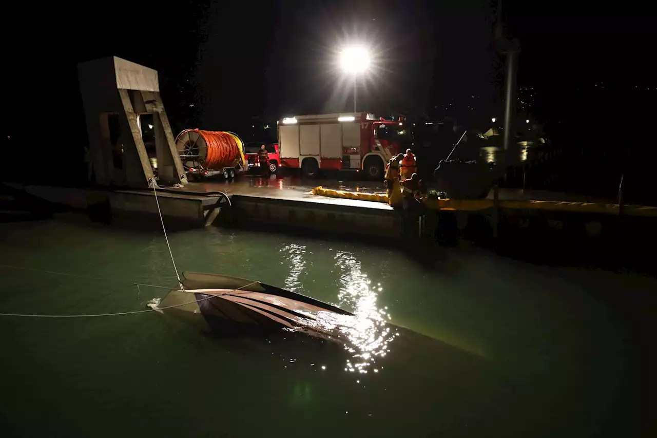 Zug: Gewitter versenkt Boot