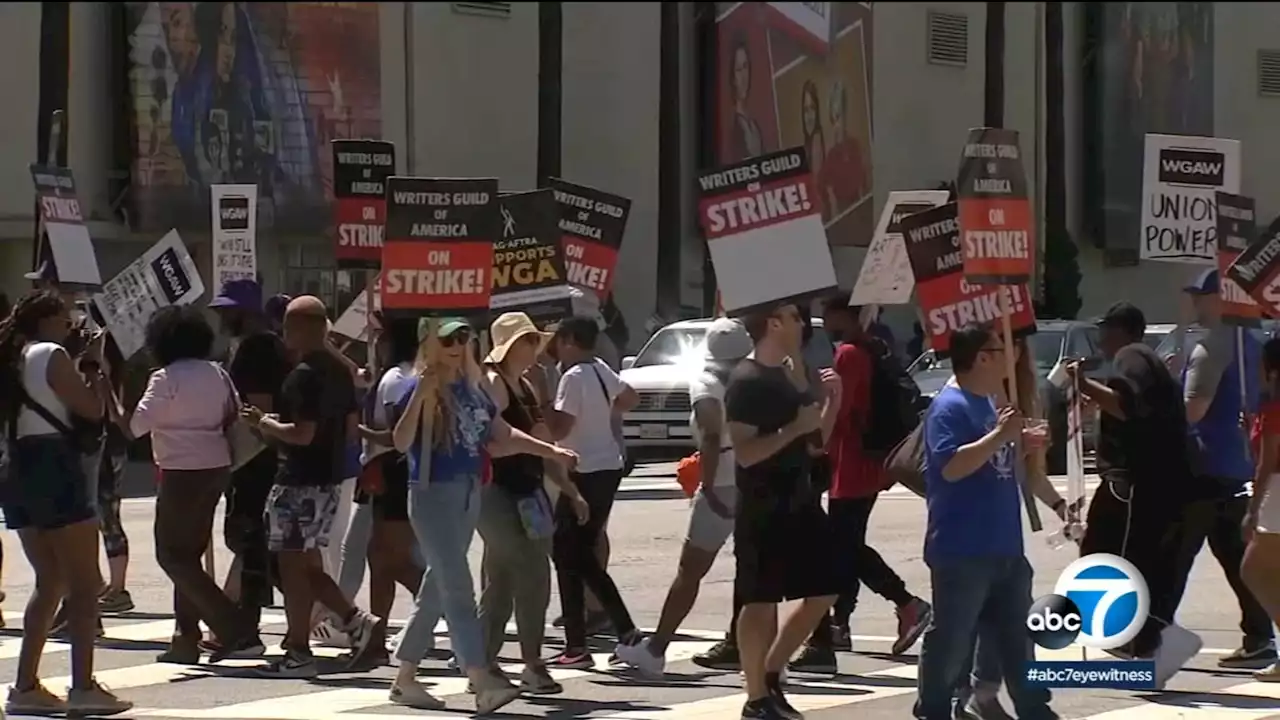 Actors could join writers on picket lines as contract deadline nears